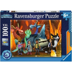 Ravensburger - Puzzle Dragons: The nine realms - 100 piese