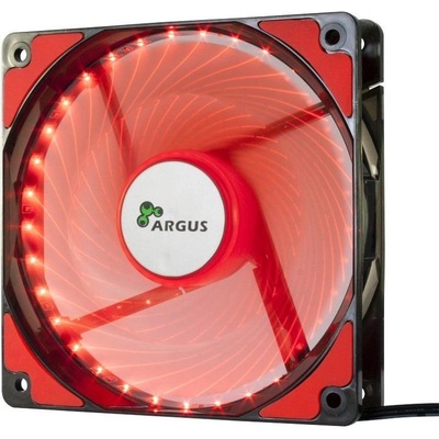 Inter-Tech Argus L-12025 Red 120mm (L-12025-RD)