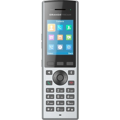 Grandstream Безжичен VoIP телефон Grandstream DP730, за бази Grandstream DP750 и DP752, 2.4" (6.09 cm) цветен LCD дисплей, до 10 SIP акаунта, до 10 линии, сив (DP730)
