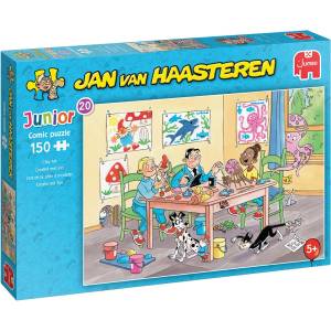 Jumbo Пъзел Jumbo от 150 части - Забавни игри с глина (1110100531)