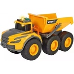 Dickie Toys Volvo: челен самосвал - 23 см, със светлини и звук (203723007)
