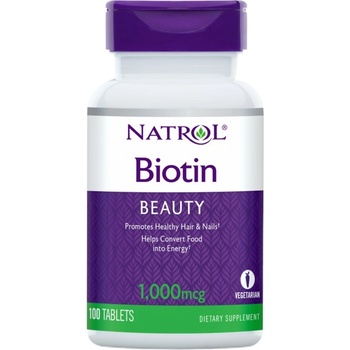 Image 1 of Natrol Biotin 1000 mcg [100 Таблетки]