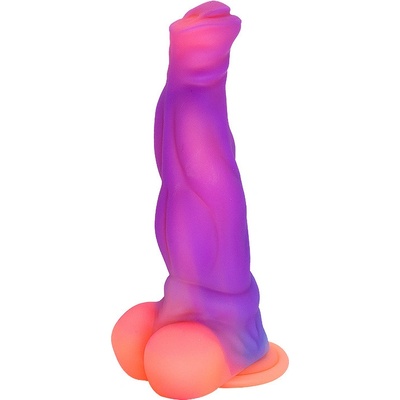 SuperLove Horse Dildo Liquid Silicone Purple