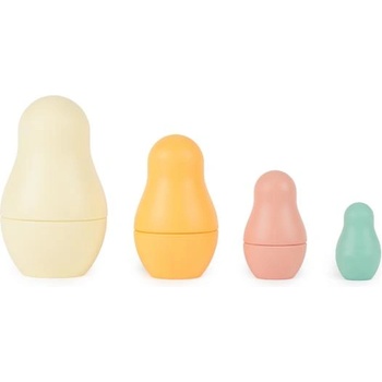 Bieco - Силиконова сгъваема матрьошка - Tropical Vibes