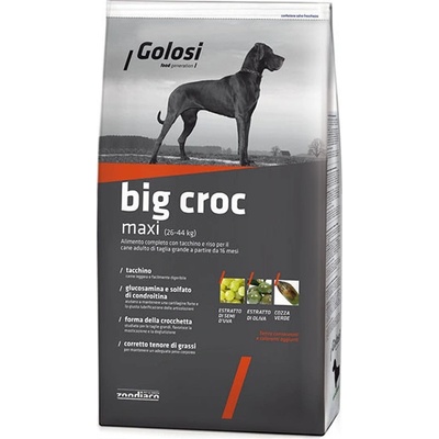 Golosi Dog Big Croc Kuracie a morčacie s ryžou 12 kg