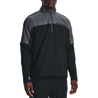 Under Armour pánska golfová mikina Storm Windstrike HZ Biela/Navy Windstopper