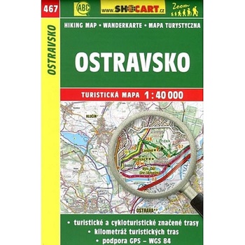 Turistická mapa Ostravsko