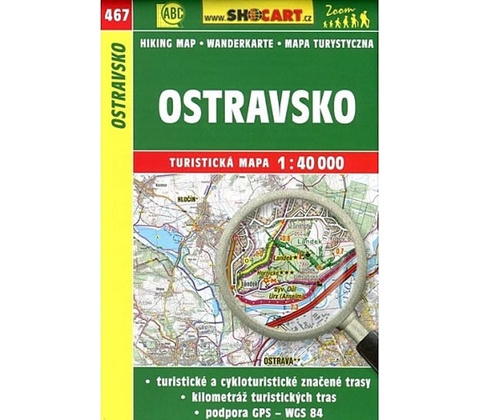 Turistická mapa Ostravsko