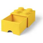 LEGO Кутия за съхранение с чекмеджета, LEGO "Brick", жълта 40051732 (40051732)