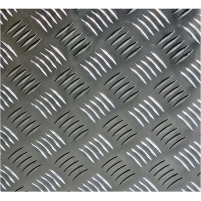 Hliníkový plech s protiskluzovým vzorem 300 x 300 mm, tloušťka 2,0 mm, slitina 5754