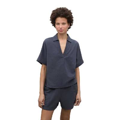 Риза с къс ръкав Ecoalf Denis short sleeve shirt - Grey (Mountain / Asphalt)