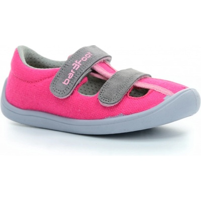 3F sandálky BAR3FOOT 3BE25 3R růžová – Zboží Mobilmania