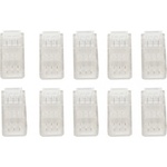 Lightex Захранващ кoнектор за многократна употреба 2PIN за LED лента, COB, 8 мм, IP20 - Lightex (521AL0001225)