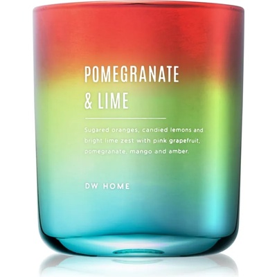 DW HOME Pomegranate & Lime ароматна свещ 264 гр