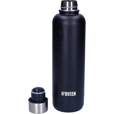 N'ovven Termo láhev TB410 Black Mat z nerezové oceli INOX SS304 500 ml