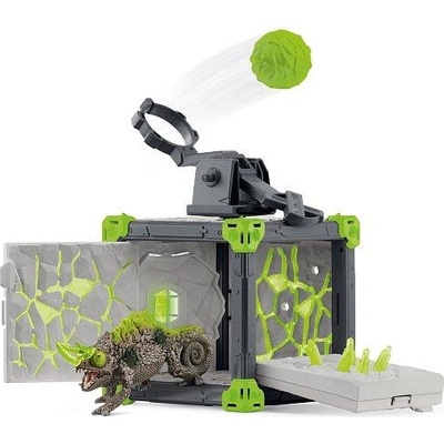 Schleich Арена BattleCave каменен хамелеон