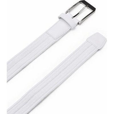 Under Armour pánský opasek Braided Golf Belt bílá