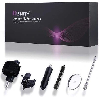 Hismith Накрайници за секс машина Hismith Luxury Kit For Lovers