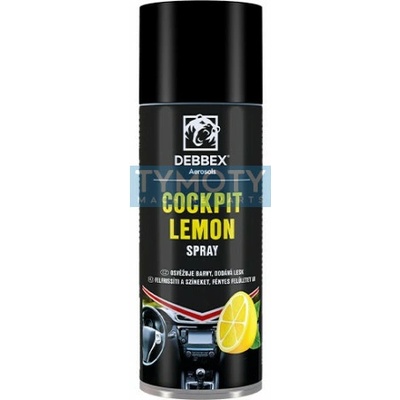 Debbex Čistič palubných dosiek - 400 ml citrón, sprej (Tectane) _TA302053