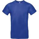 B&C #E190 tričko modré cobalt