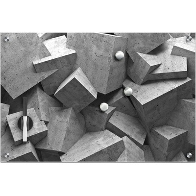 Zeller Skleněná magnetická tabule World 60 x 40 cm