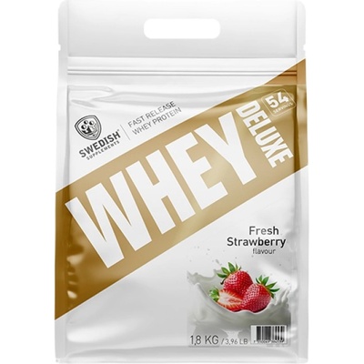 Swedish Supplements Whey Protein Deluxe [1800 грама] Ягода