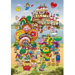 Heye - Puzzle With Jon Burgerman - 500 piese