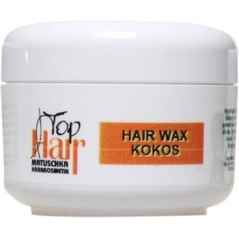 Matuschka Hair Wax jemný vosk na vlasy v tégliku kokos 100 ml