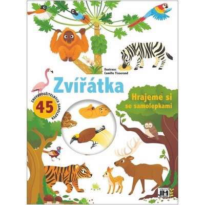 Zvířátka Hrajeme si se samolepkami