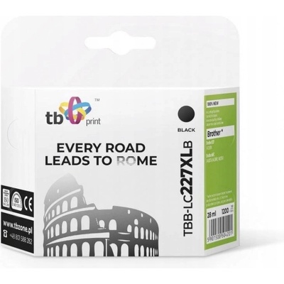 TB Print Brother LC-227XL BK - kompatibilný