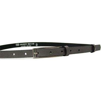 Penny Belts dámský kožený opasek šedý 600112-0150