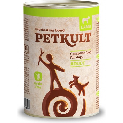Petkult Adult Jehněčí 400 g