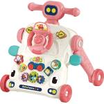 Chipolino Музикална играчка на колела 3 в 1 Chipolino - Кола, Розова (MIKCAR0243PI) Проходилка
