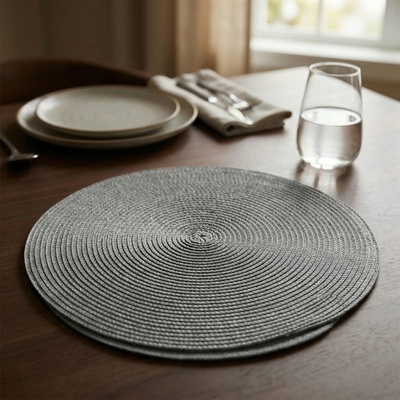 Kela prostírání KIMYA PP-plastik H 0,2cm Ř 38cm KL-12340