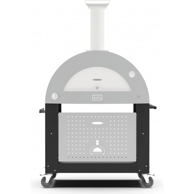Alfa Forni Base 3 Pizze Moderno black