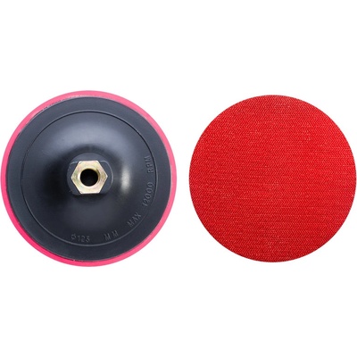 KAEM Unášač na uhlovú brúsku so suchým zipsom 125mm mäkký