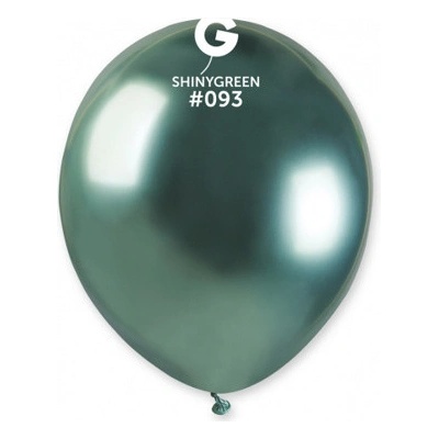 Balonky 13 cm chromové zelené