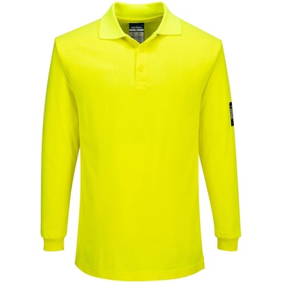 Portwest polokošile FR805 Modaflame Knit FR dlouhý rukáv žltá M