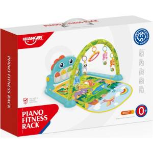Felyx Toys Huanger Активна Гимнастика Динозавър с Пиано