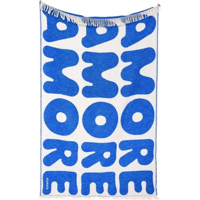 Klekks Vlněný pléd No. 11 Blue modrá 130x200