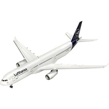 Revell Сглобяем модел Revell - Самолет Airbus A330-300, Lufthansa New Livery, 108 части (R03816)