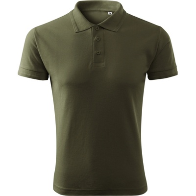 Polokošeľa Pique Polo Free F03 military