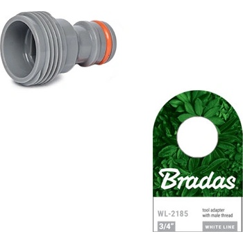 Adaptér 3/4" vonkajší závit Bradas WL-2185