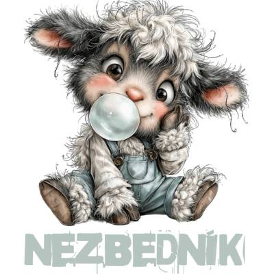 DTF nažehľovačka DTF transfer/nažehľovačka Baranček Nezbedník Rozmer: A5