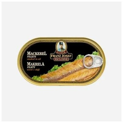 Franz Josef Kaiser Makrela uzená filety v oleji 170 g