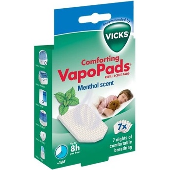 VICKS VH7V1 VapoPads NEW Vankúšiky s vôňou mentolu, 7 ks Na sklade - doručenie do 6 dní