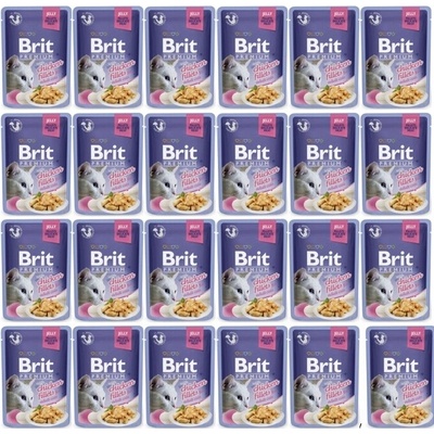 Brit Premium Cat Fillets in Jelly kuracie mäso 24 x 85 g