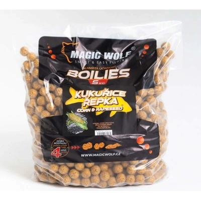 Magic Wolf Boilies 5 kg 20 mm Kukuřice / řepka