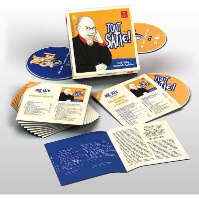 Warner Various: Tout Satie, Erik Satie, Complete Edition - 10CD (063781)