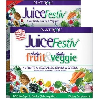 Natrol JuiceFestiv, 2 x 60 капсули, Natrol (1410)